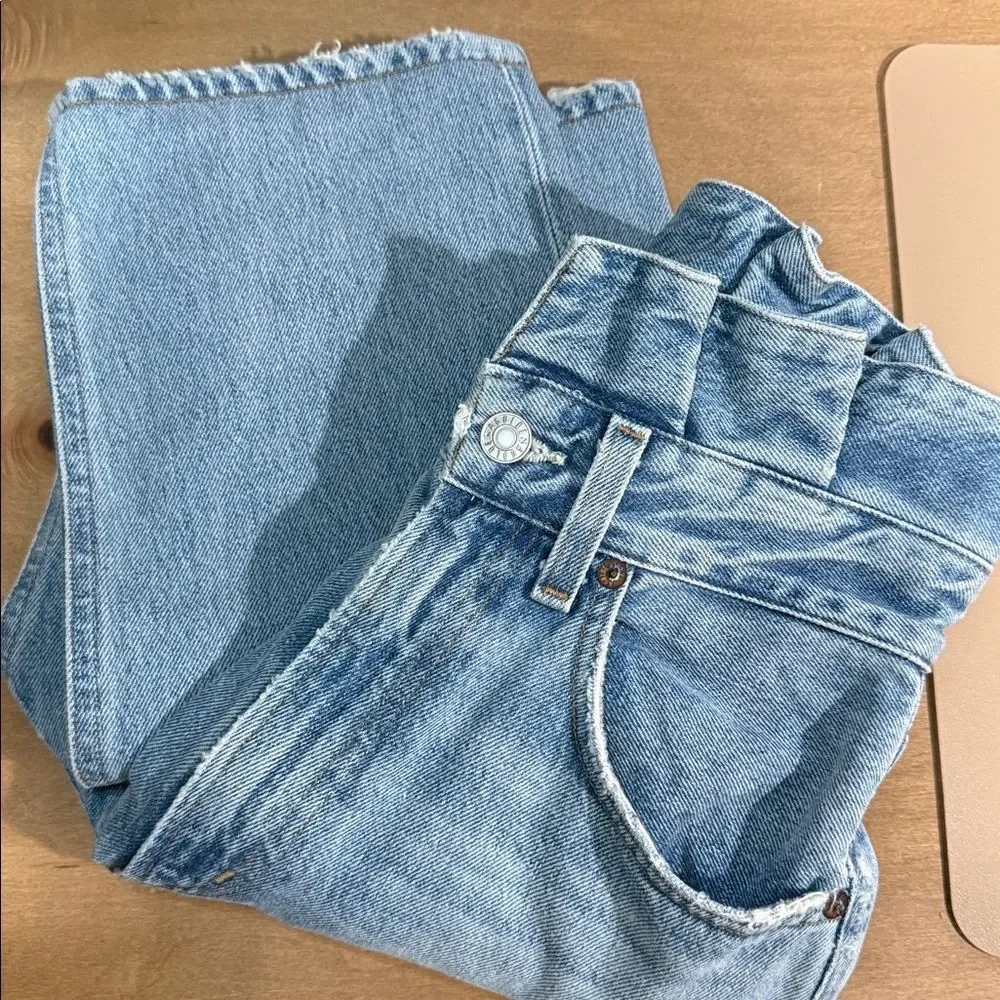 Agolde lettuce baseband reworked her fitted 90s jeans size 24 - Picture 12 of 13